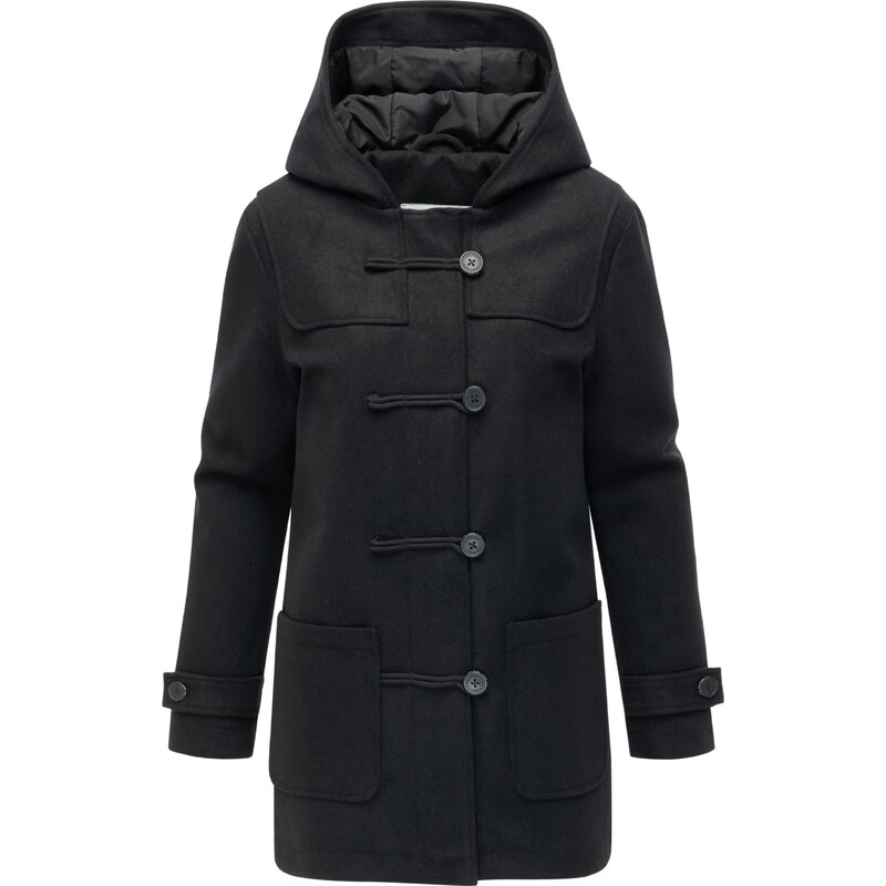 Ragwear Zimný kabát Duffina Youmodo čierna 66120055