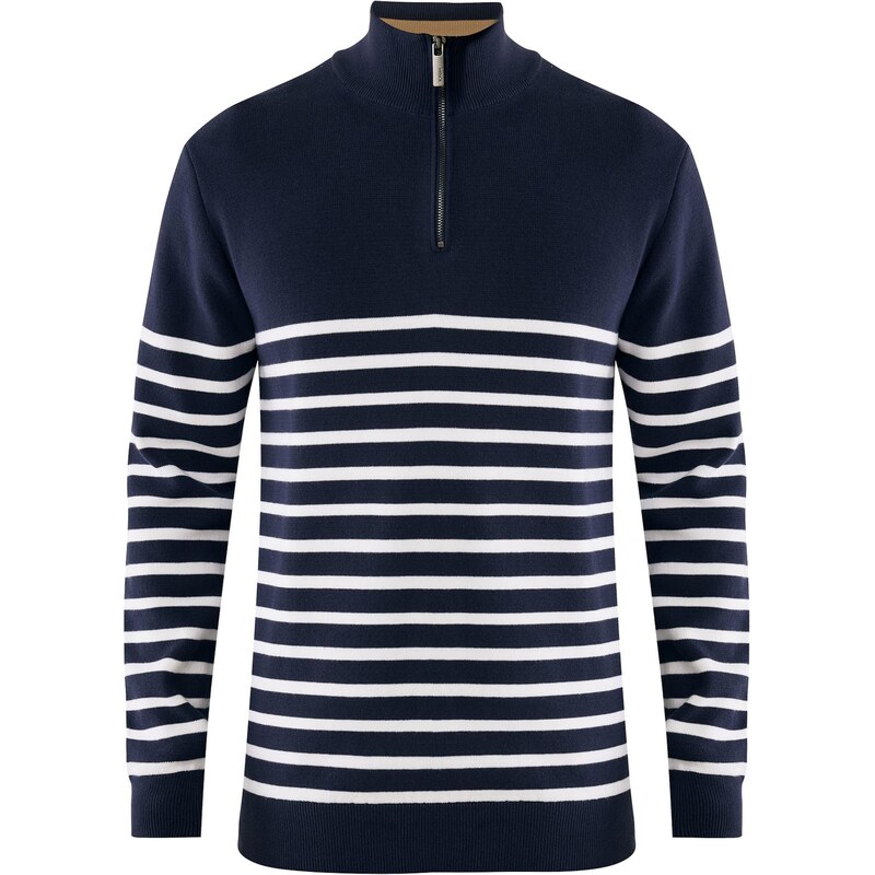 MEXX Sveter námornícka modrá / prírodná biela 66120127