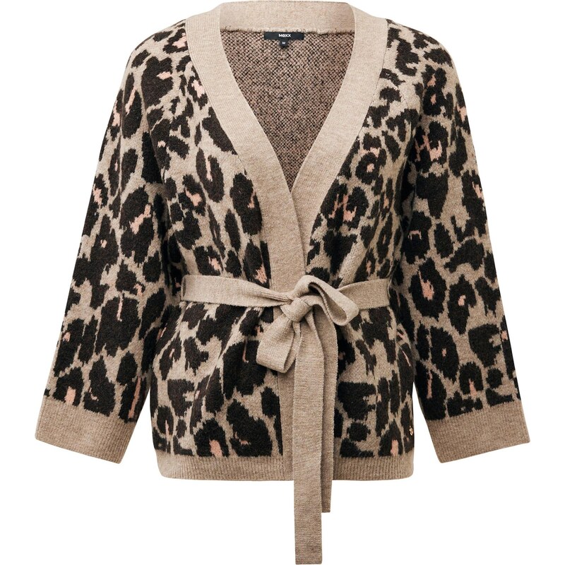 MEXX Kardigán béžová / tmavohnedá 66120124