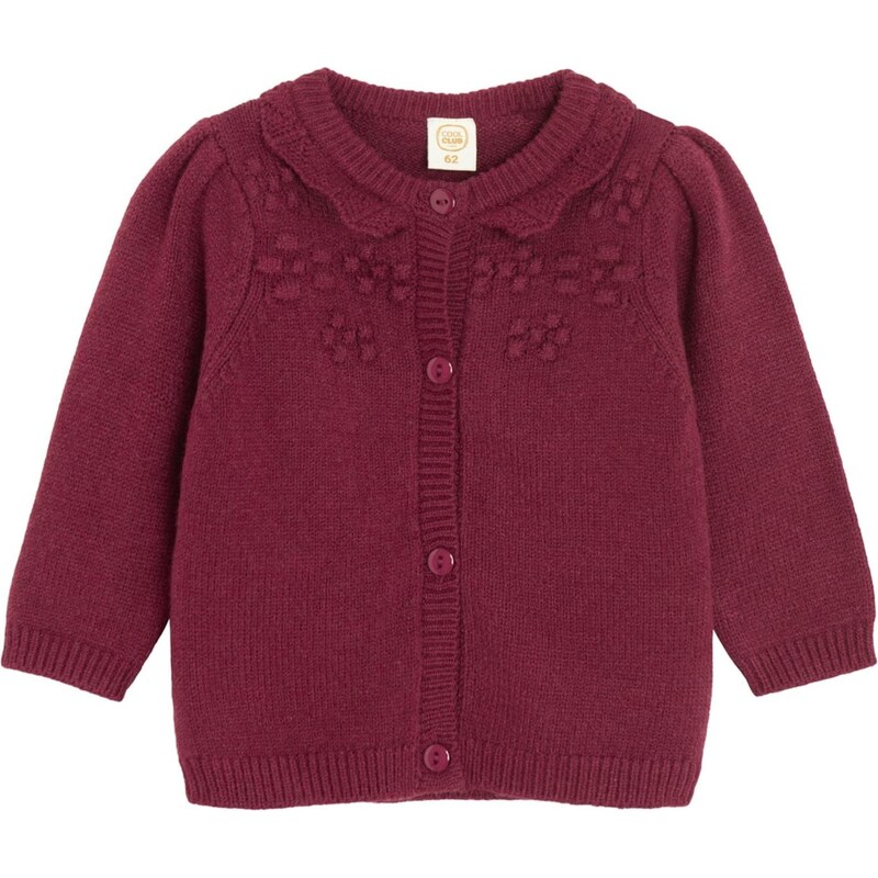 Cool Club Kardigán červeno-fialová 66120376