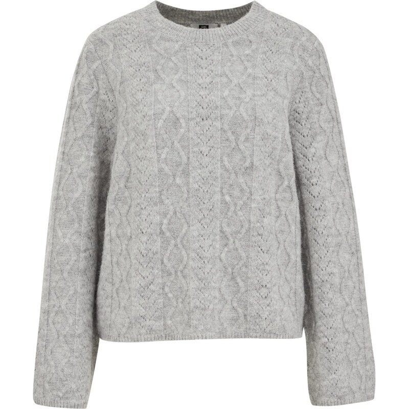 WE Fashion Sveter svetlosivá 66120427