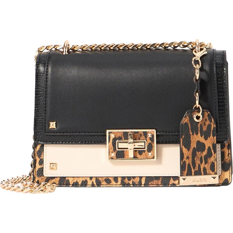 ALDO Taška cez rameno BYWORTH svetlobéžová / hnedá / svetlohnedá / 66120478