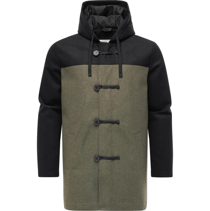 Ragwear Zimný kabát Dorvan olivová / čierna 66146566