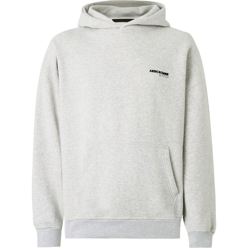 Abercrombie & Fitch Mikina svetlosivá / čierna 66120564