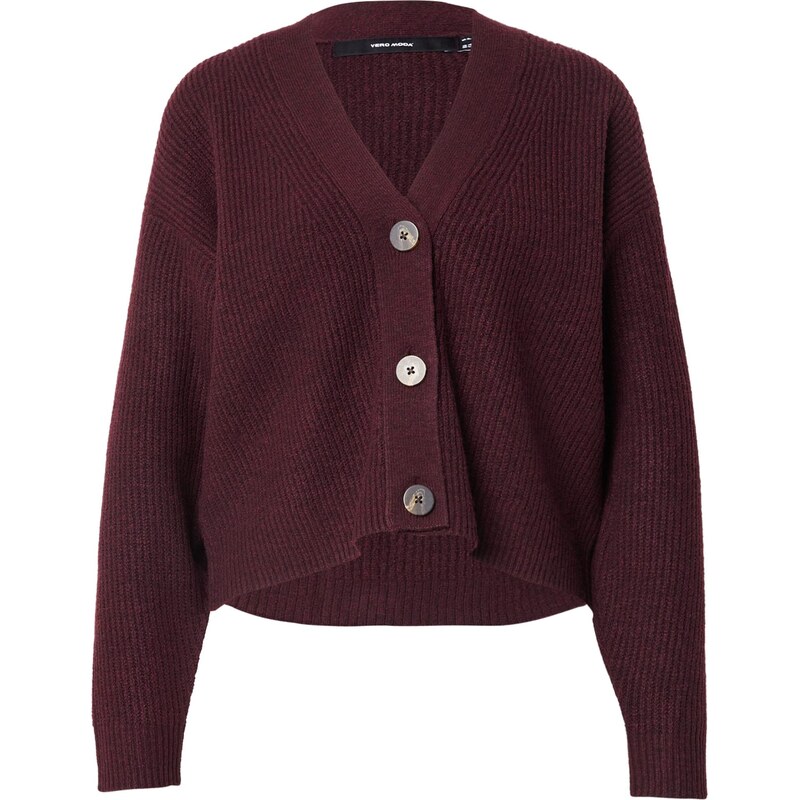 VERO MODA Kardigán vínovo červená 66120638