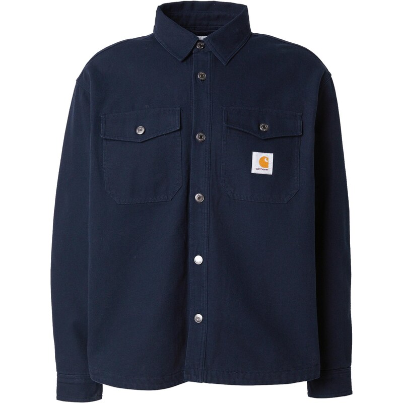 Carhartt WIP Prechodná bunda Selby tmavomodrá 66120732