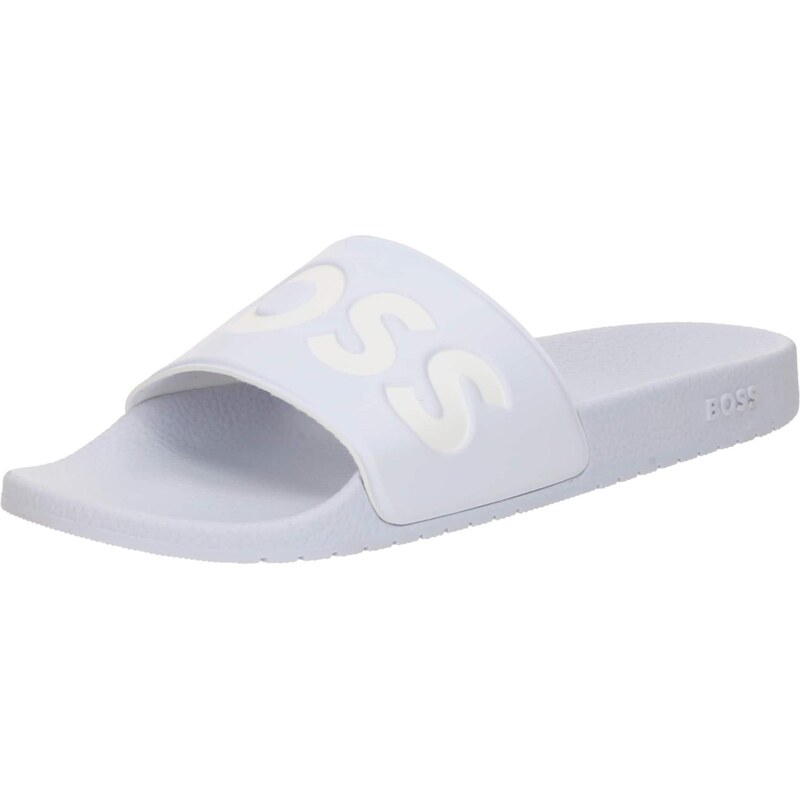 BOSS Šľapky Aryeh svetlomodrá / biela 66120733