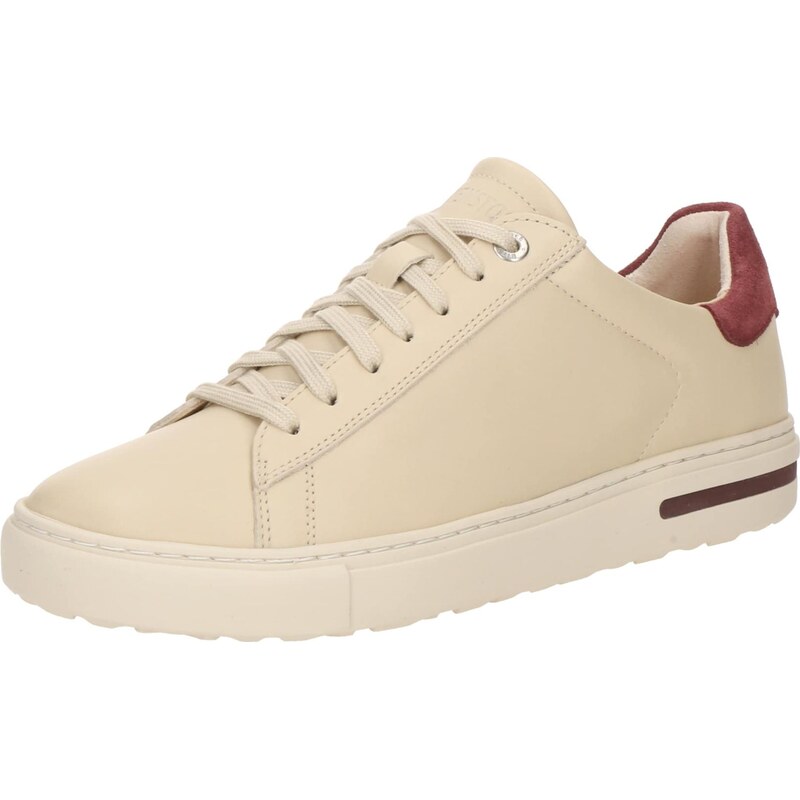 BIRKENSTOCK Nízke tenisky krémová / burgundská 66120757