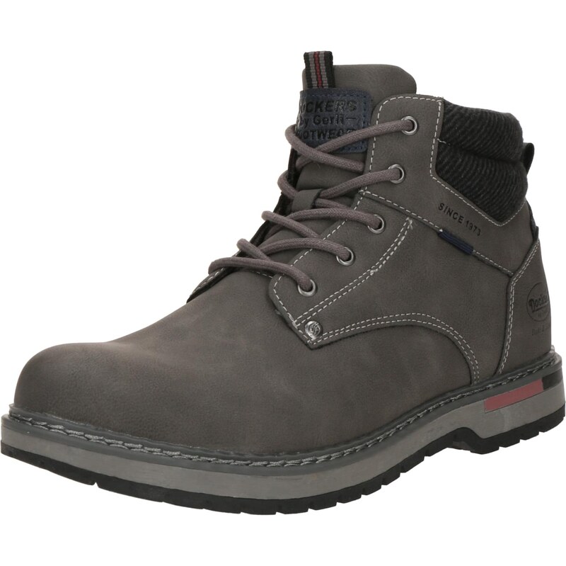 Dockers by Gerli Šnurovacie čižmy sivá 66120829