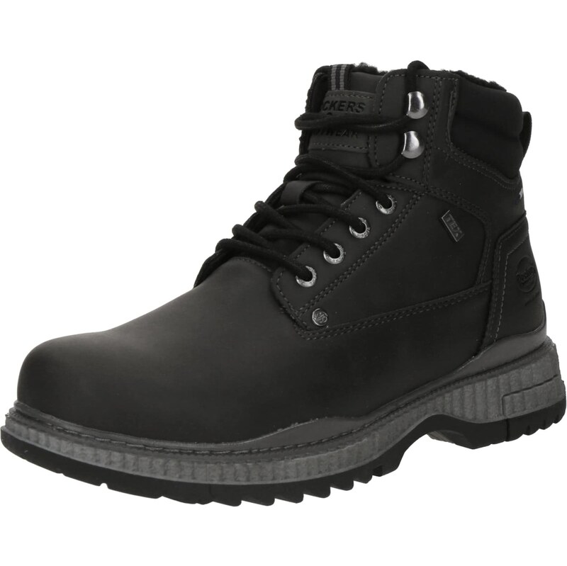 Dockers by Gerli Šnurovacie čižmy čierna 66120814