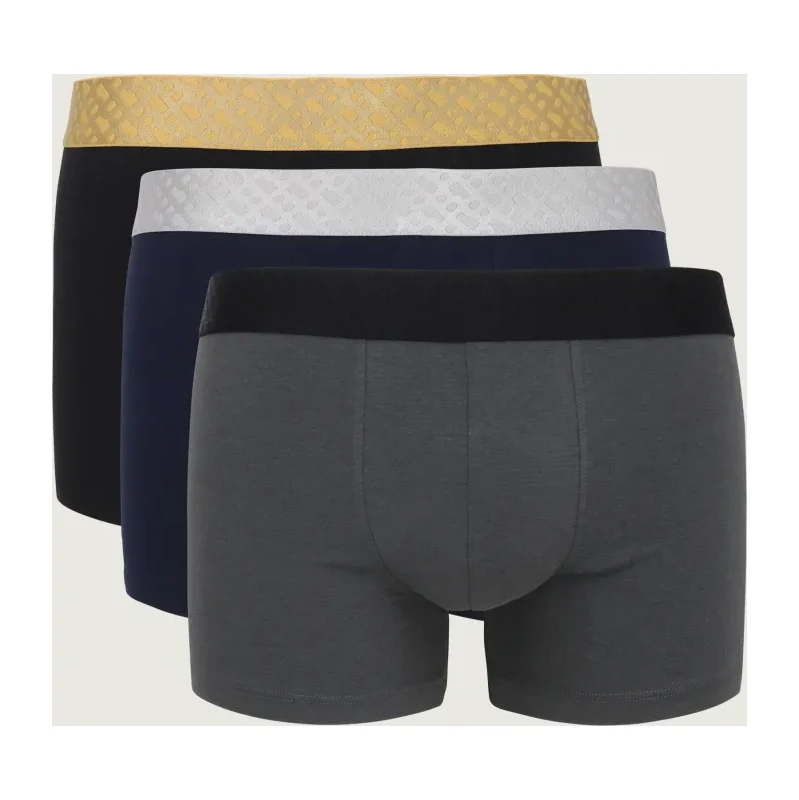 BOSS BLACK Boxerky 3-balenie Metallic MG 66123742