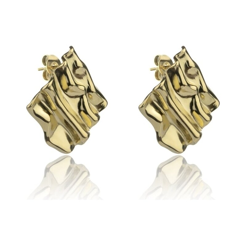 Marc Malone Fashion pozlátené náušnice z ocele MCE24015G 66586351