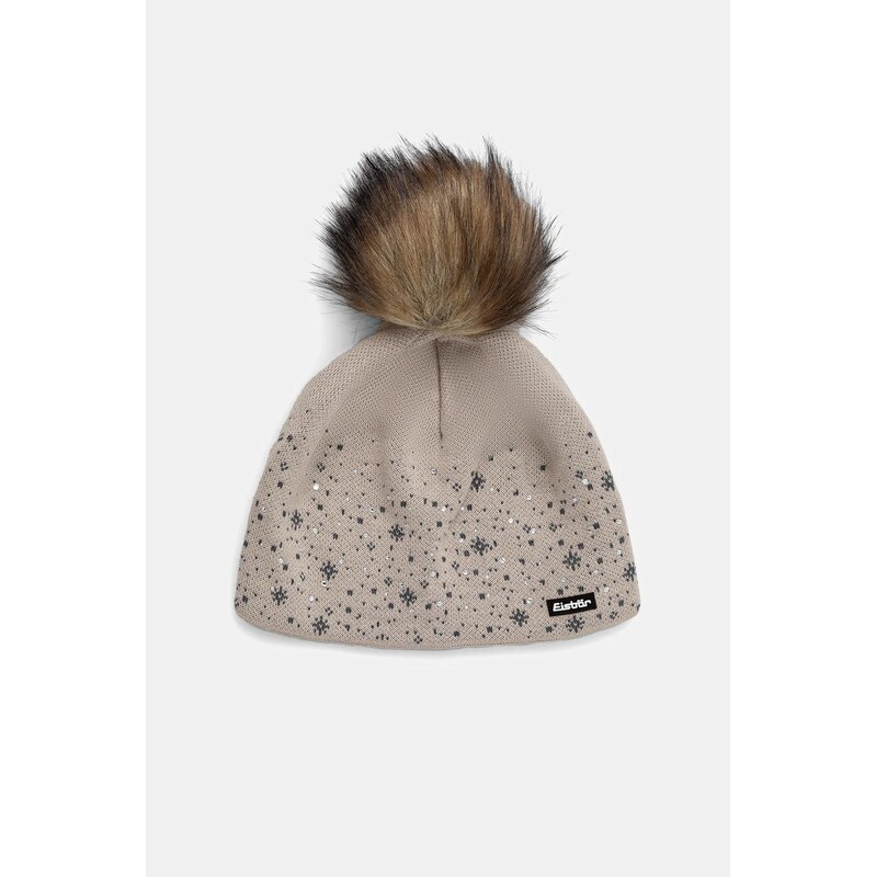 Čiapka s prímesou vlny Eisbar Rana Lux Crystal MÜ 66124132
