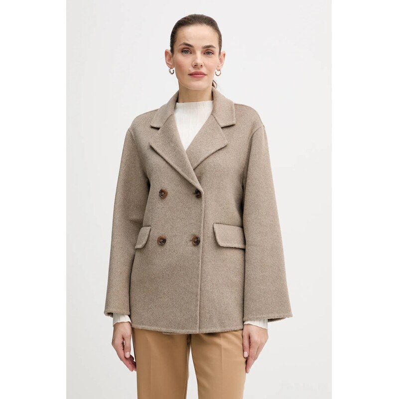 Kabát s prímesou vlny Gaudi 66124241