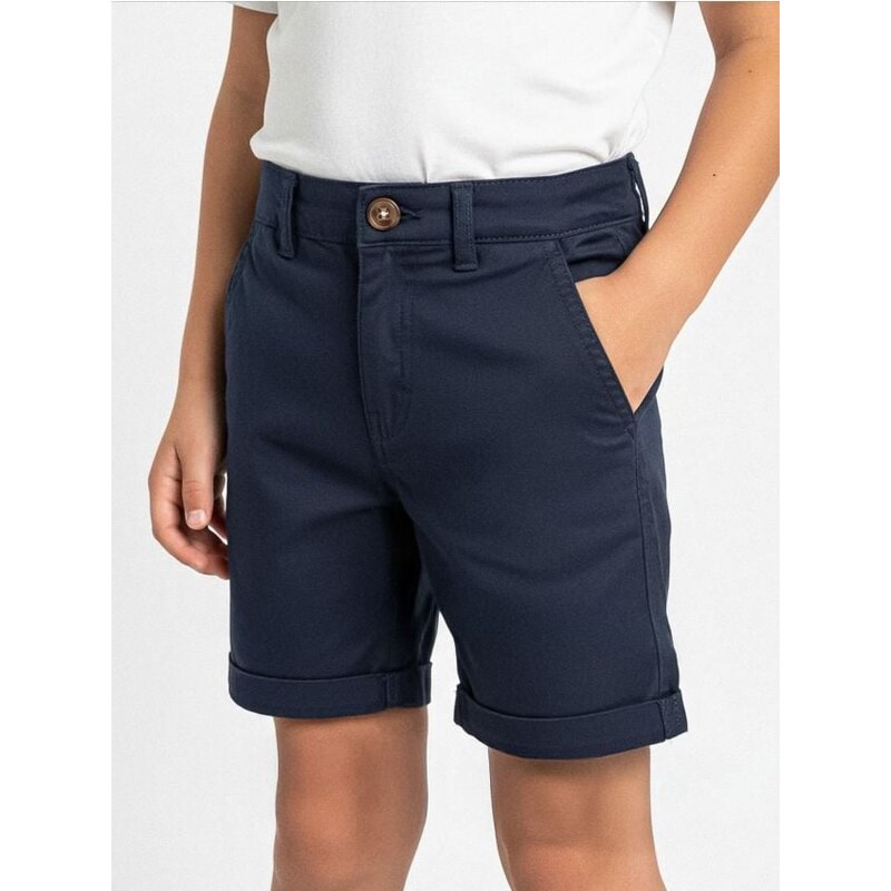 Sinsay - Rifľové kraťasy - tmavomodrá 65761551