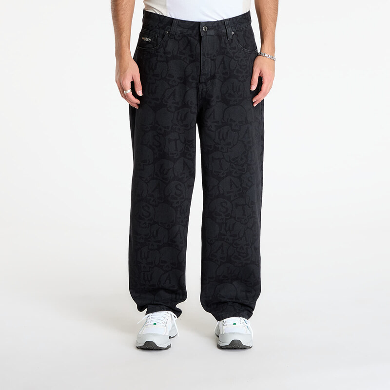 Kalhoty Wasted Paris M Bury Casper Pant Black/ Faded Black 30 66129420
