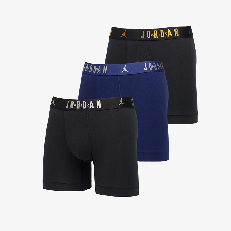 Boxerky Jordan Flight Cotton Core 3-Pack Black/ Gold M 66129319