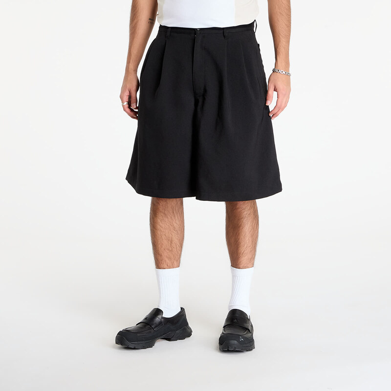 Kalhoty Comme des Garçons SHIRT Short Pleated Trousers With Patch 66129348