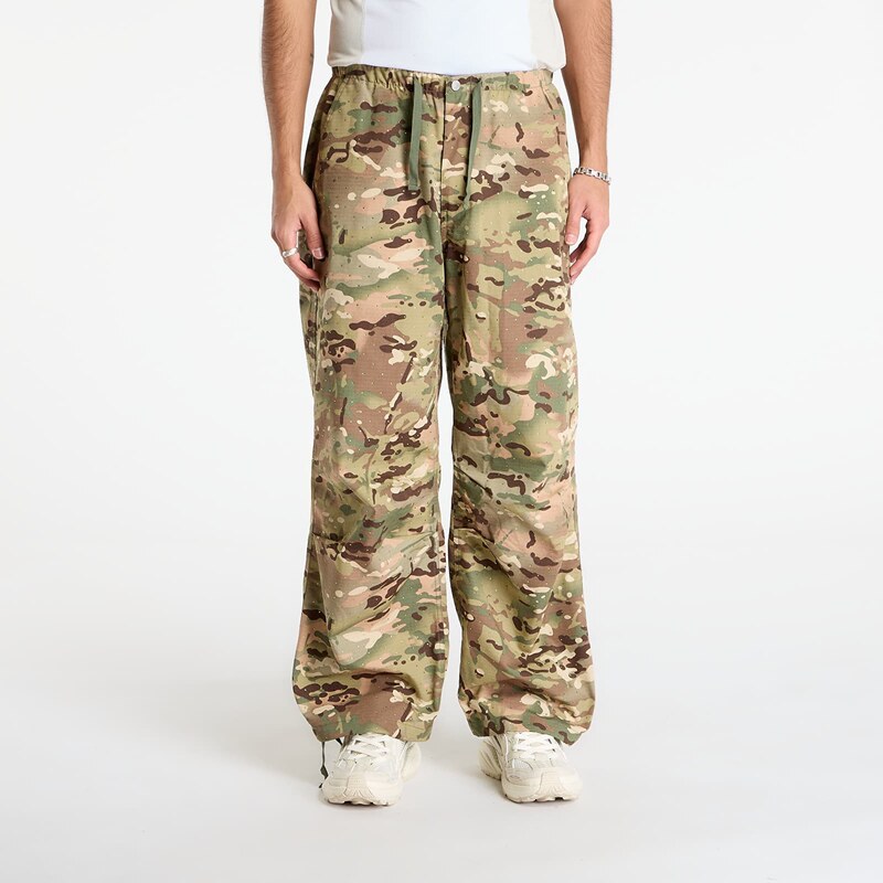 Kalhoty PLEASURES Gem Camo Wide Pants Camo M 66129260
