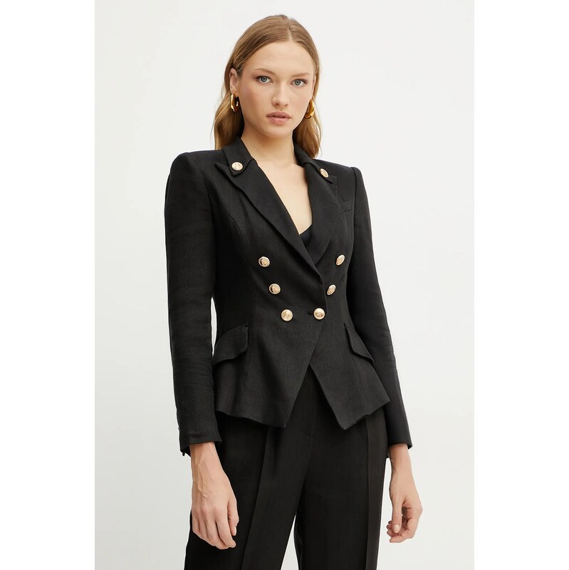 Ľanové sako Elisabetta Franchi 63999199
