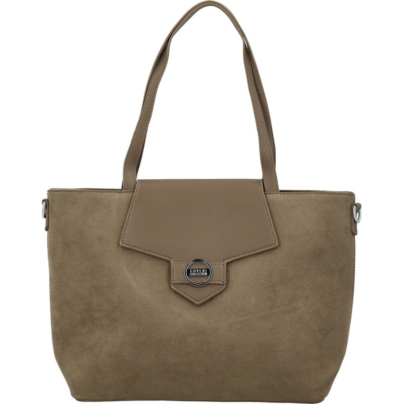 Coveri World Dámska kabelka na rameno taupe - Coveri Lejla taupe 66154864