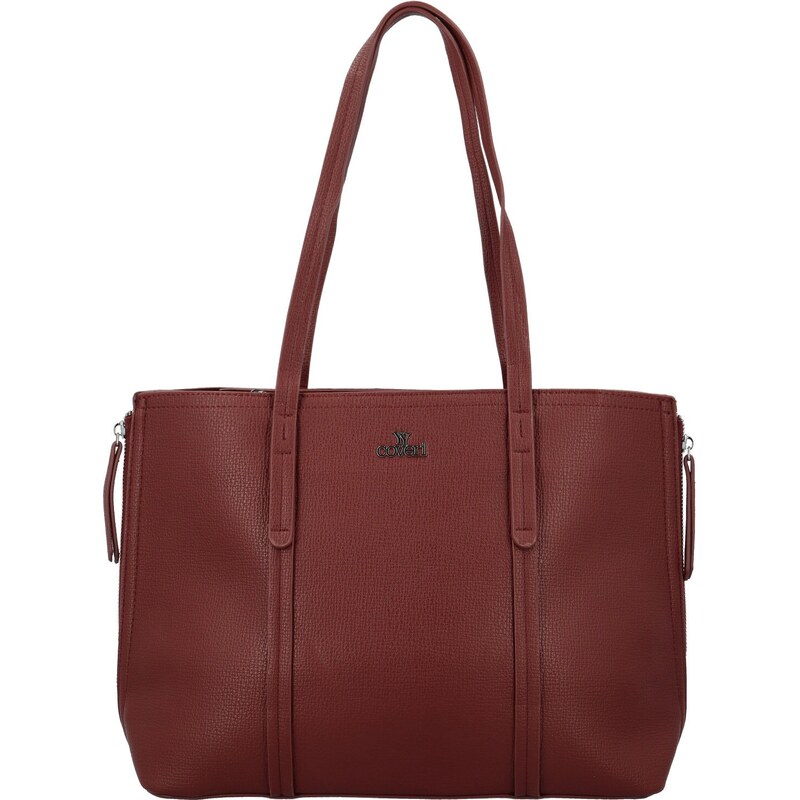 Coveri World Dámska kabelka na rameno vínová - Coveri Edith vínová 66154848