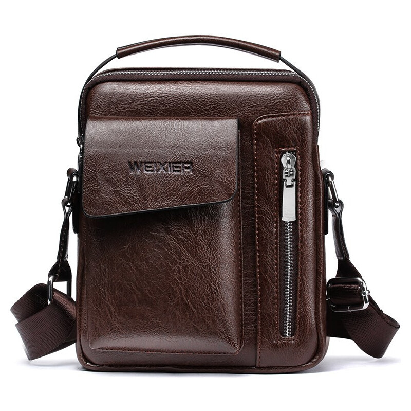 WEIXIER pánska taška cez rameno Antonio hnedá 65224268