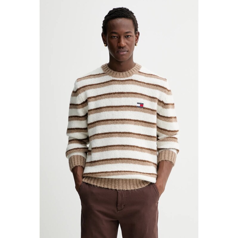 Sveter s prídavkom alpaky Tommy Jeans 66131204