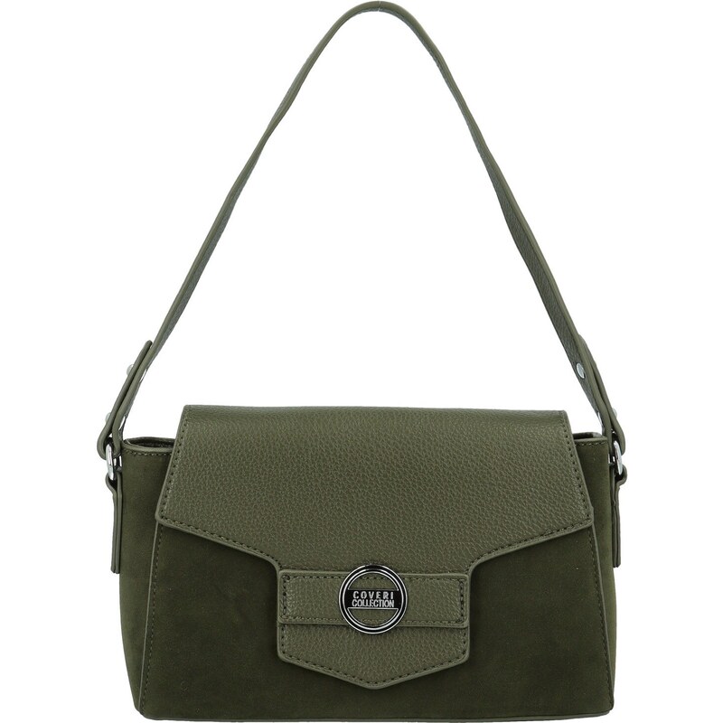 Coveri World Dámska kabelka na rameno tmavo zelená - Coveri Melita 66154885
