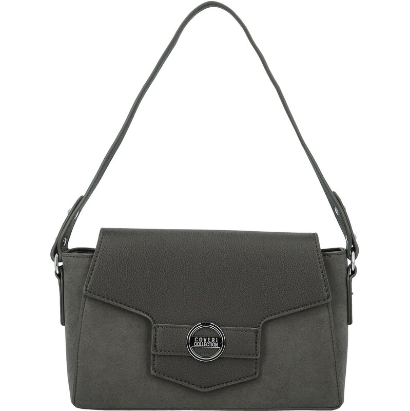 Coveri World Dámska kabelka na rameno tmavo šedá - Coveri Melita šedá 66154884