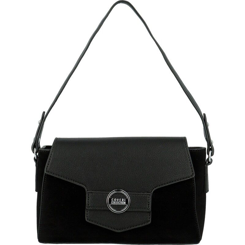 Coveri World Dámska kabelka na rameno čierna - Coveri Melita čierna 66154888