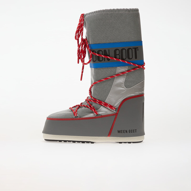 Moon Boot Icon Space Racing Silver/ Blue/ Red 66132532