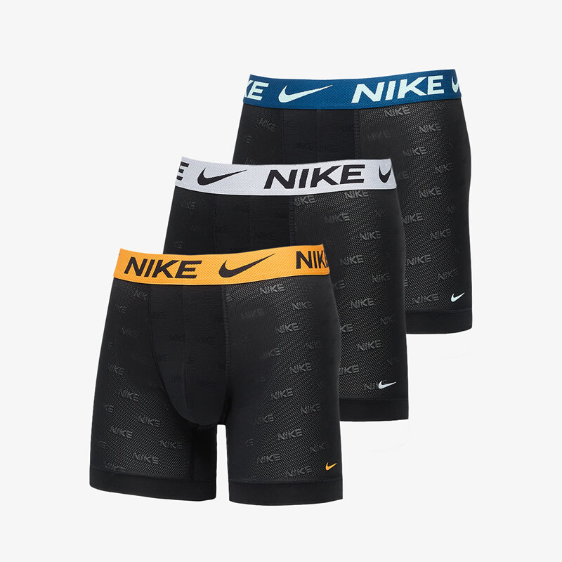 Boxerky Nike Dri-FIT Boxer Brief 3-Pack Black M 66132502