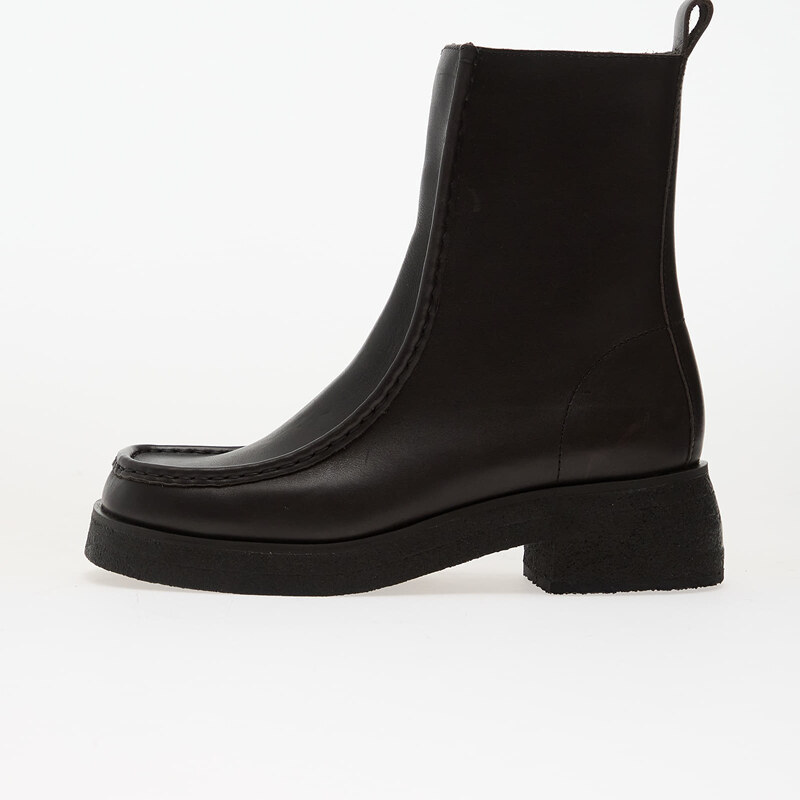 Clarks Originals Effery Zip Black Leather 66132510