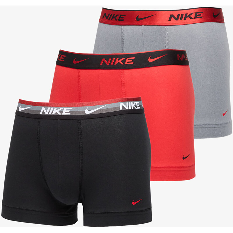 Boxerky Nike Dri-FIT Trunk 3-Pack Black M 66132582