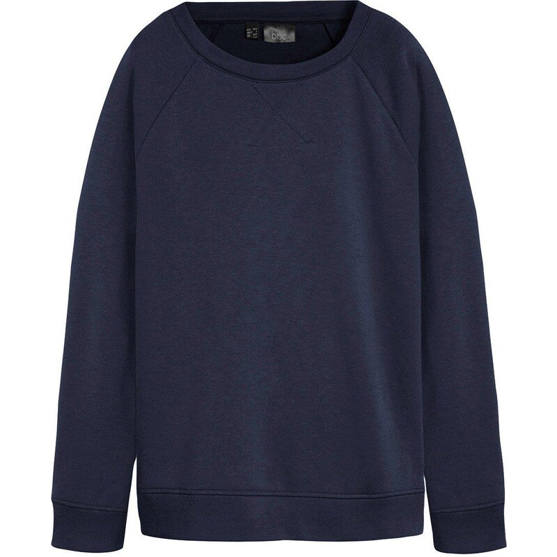 bonprix Mikina basic, farba modrá 45134456