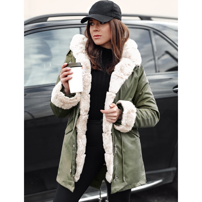 BASIC Khaki dámska zimná parka ARCTIC TY4782 66135985