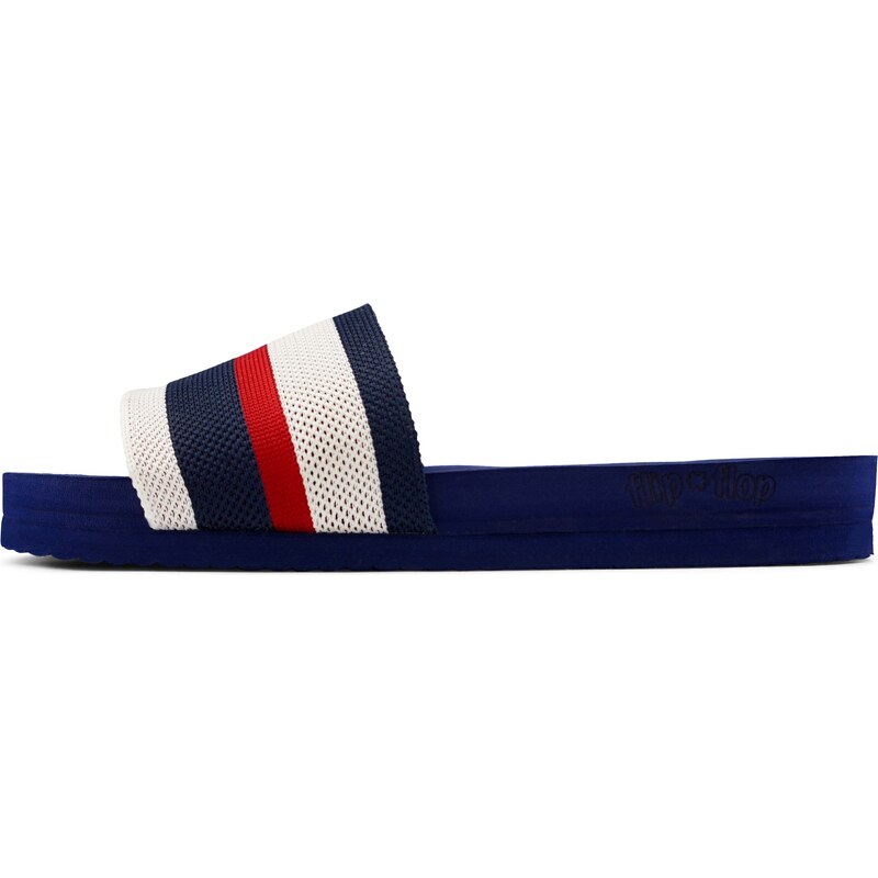 FLIP*FLOP Šľapky námornícka modrá / krvavo červená / biela 66139199