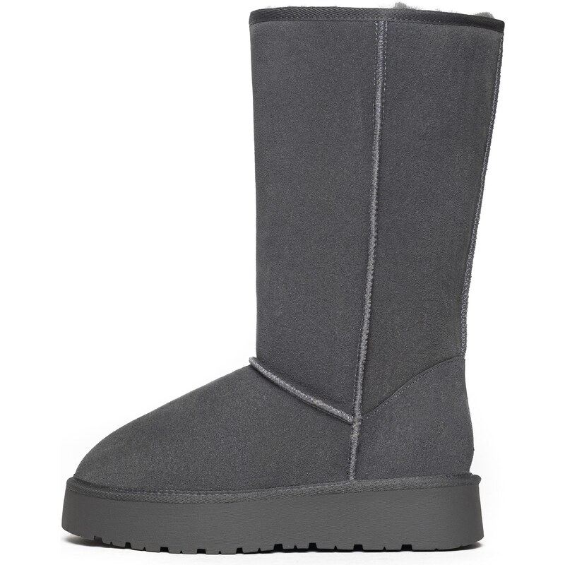 Gooce Nízke čižmy Elidir tmavosivá 66139242