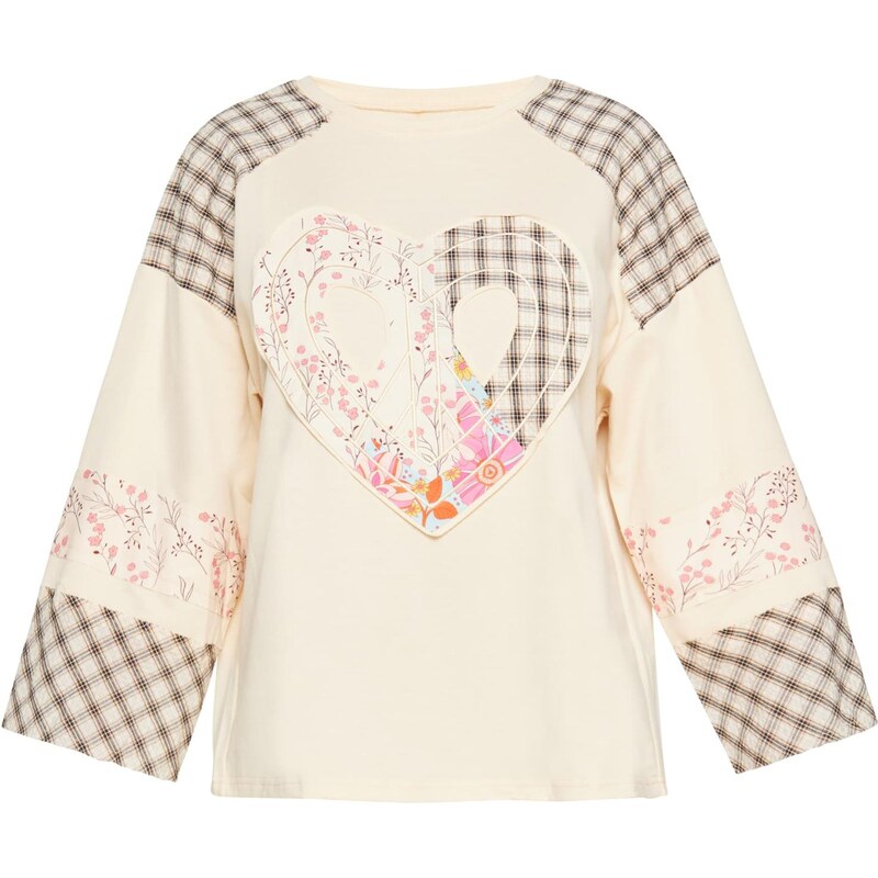 usha BLUE LABEL Mikina krémová / zmiešané farby 66139600