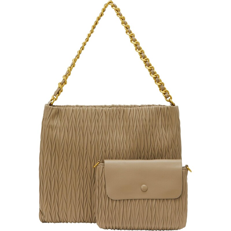 faina Kabelka na rameno tmavobéžová 66139972