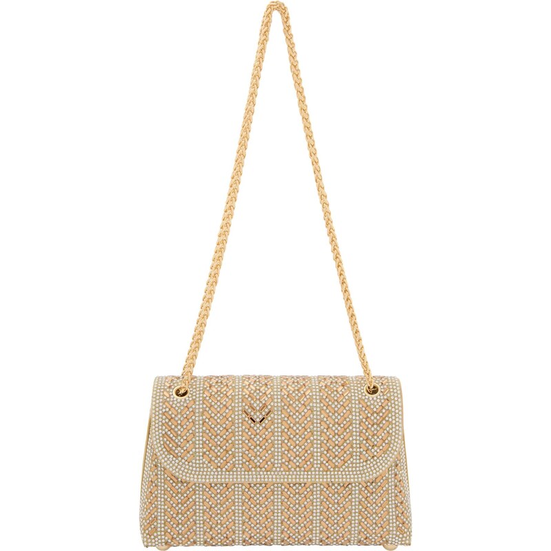 faina Kabelka na rameno zlatá 66141244