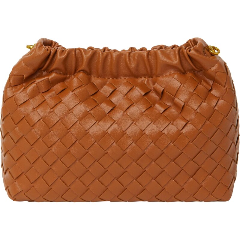 faina Listová kabelka koňaková 66141418