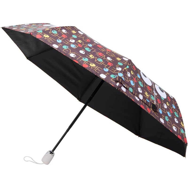 MYMO Dáždnik Pop Eyetheme svetlomodrá / hnedá / žltá / biela 66142209