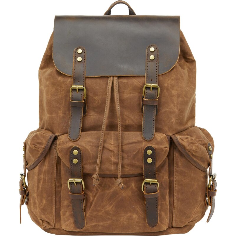 DreiMaster Vintage Batoh hnedá / čierna 66142242