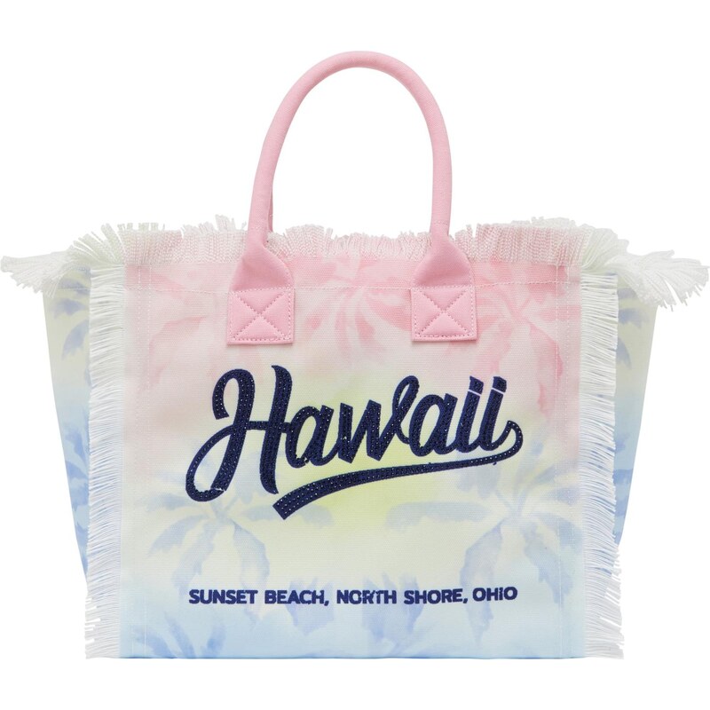 ebeeza Shopper svetlomodrá / limetková / ružová / čierna 65792729