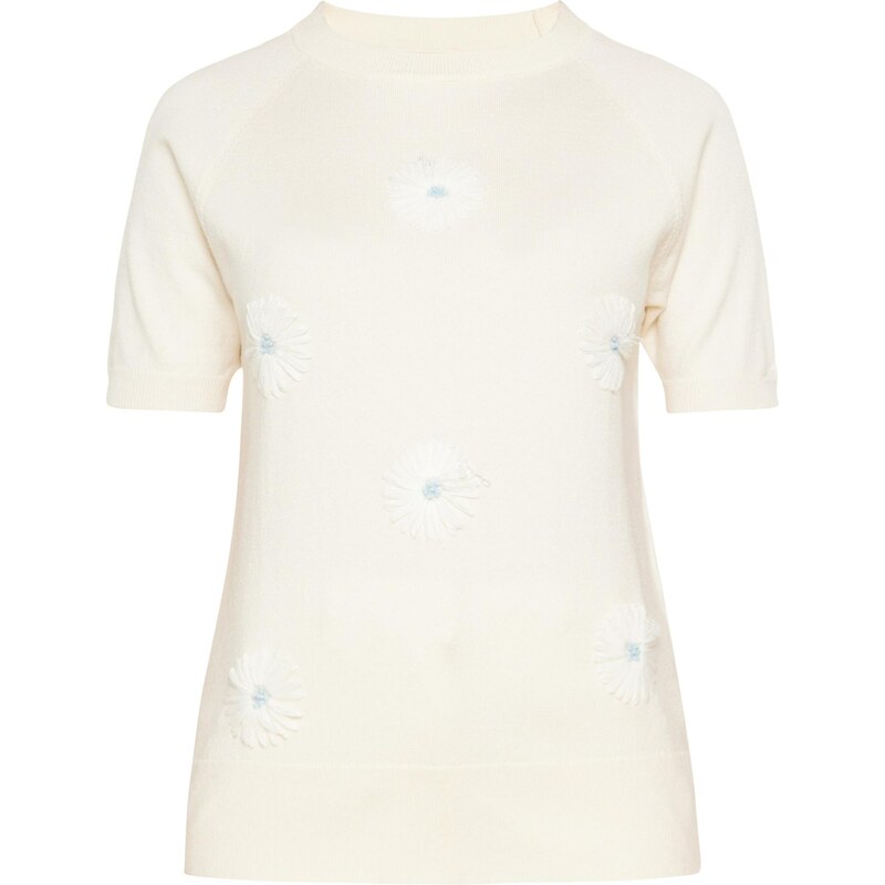 usha FESTIVAL Mikina béžová / biela 66142312