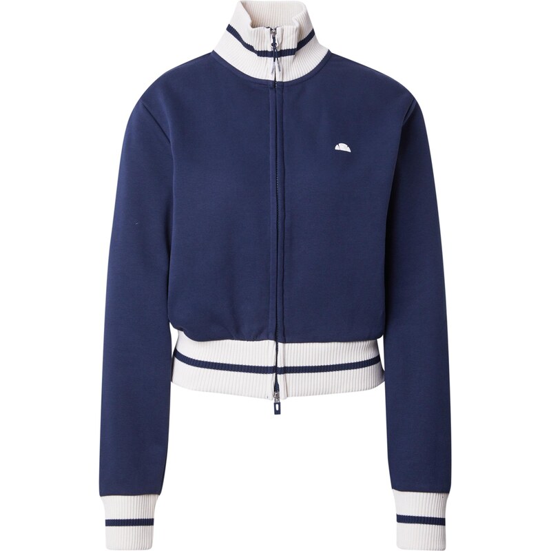 ELLESSE Tepláková bunda Sanita námornícka modrá / biela 66142368