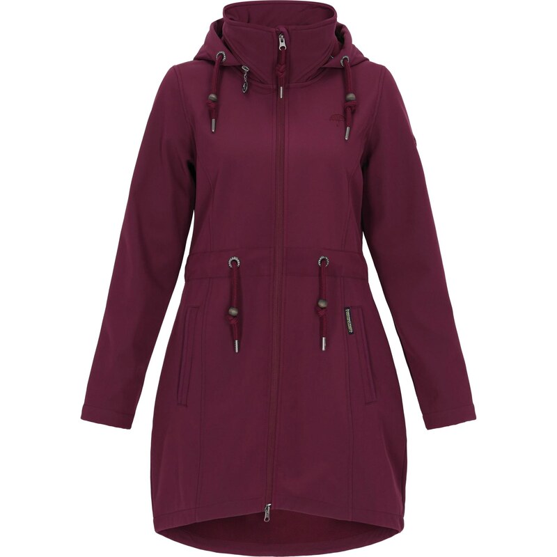 Schmuddelwedda Funkčná bunda burgundská 66142430
