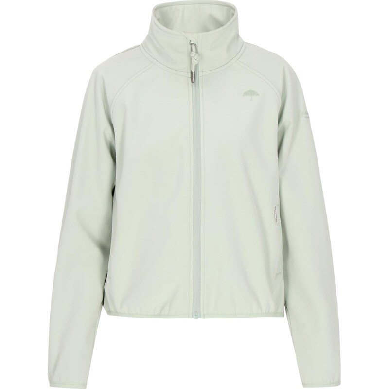 Schmuddelwedda Funkčná bunda pastelovo zelená 66142702